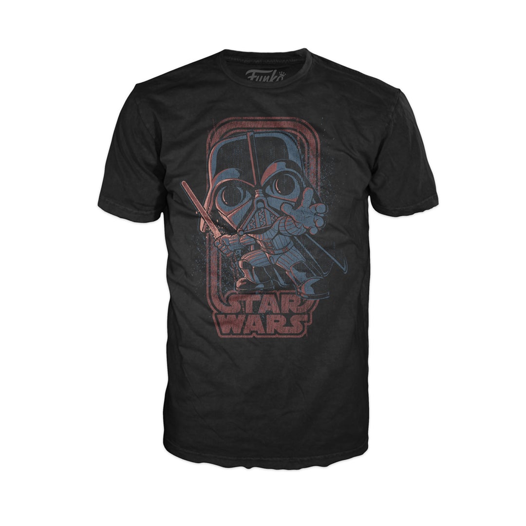 Pop Tee Star Wars Vader Force Retro (XL) Funko
